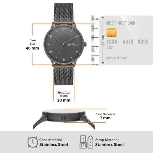 Skagen Watch RIIS SKW6884 Men's Gunmetal