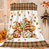 GUOYU Blanket Flannel Bed Blanket Cartoon Sleepy Gnome Purple CozySoft Plush Blankets for Bed Couch Living Room Sofa Chair 60x80 Inch