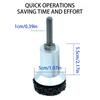 Car Wheel Hub Grinder Rust Grinding Removal Tool Rust Remover Polishing Tool Auto Wheel Hub Brush Brake Grinding Cleaner Kit