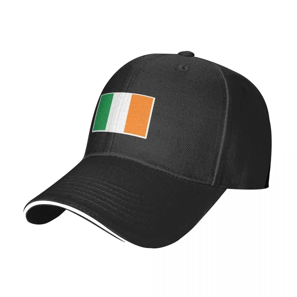 Flag Of Ireland Irish Flag Hiking Baseball Caps For Womens High-end Unisex Beach Sunscreen Hats Hip Hop Trucker Cap