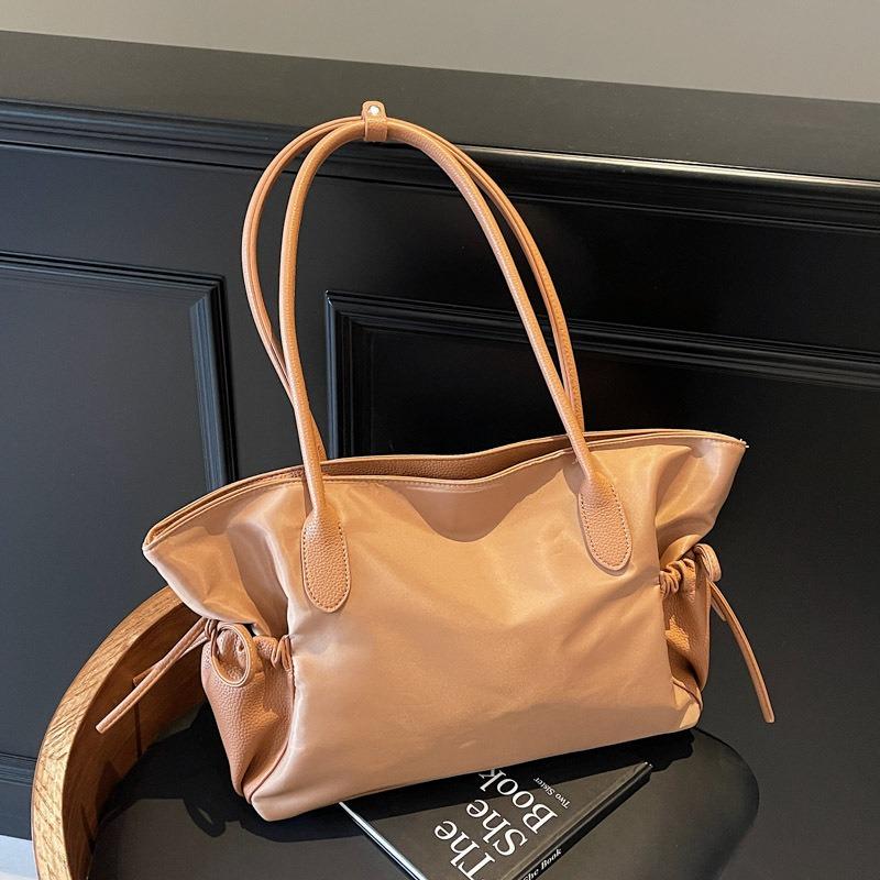 New nylon splicing daily commuting large-capacity versatile underarm shoulder women's bag lightweight portable tote bag