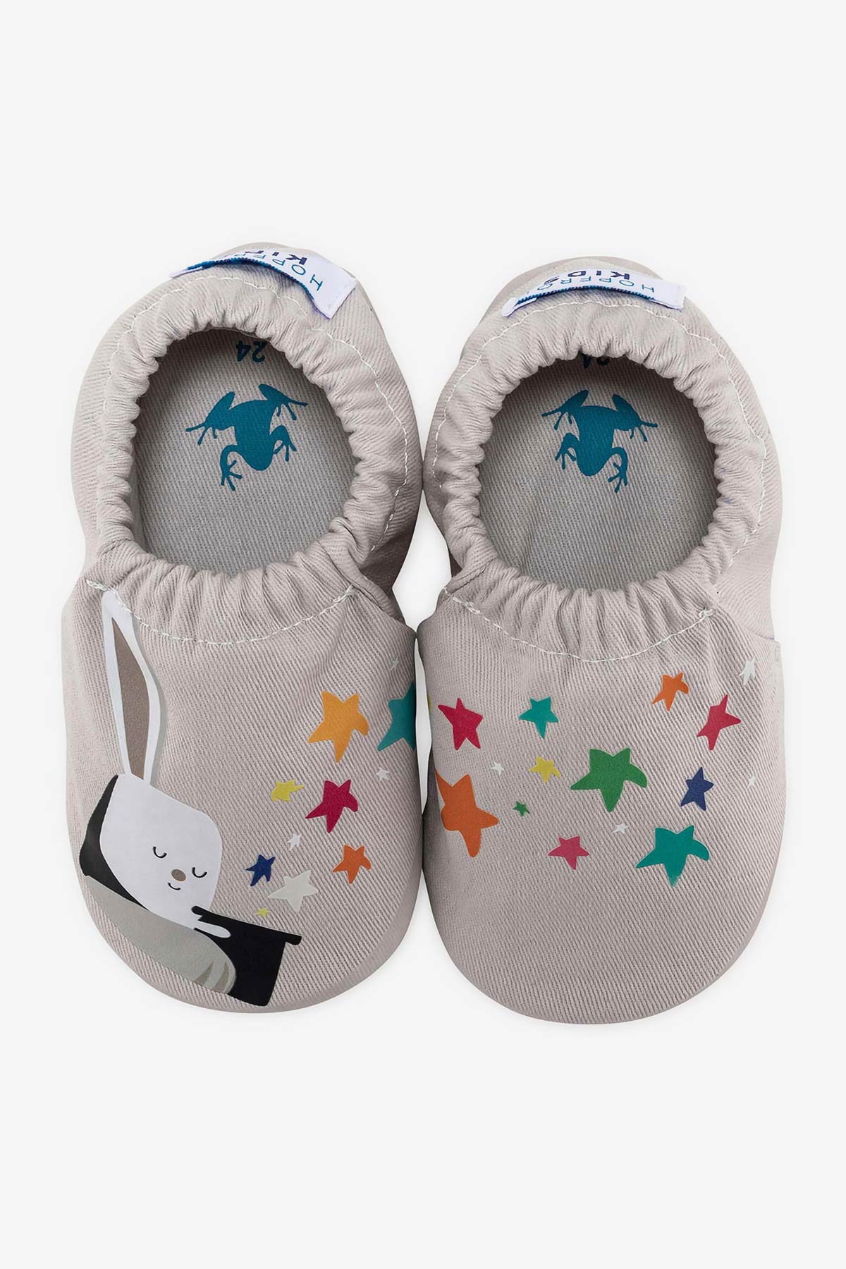 

Bunny Wizard Hyper Cool Gray Barefoot Smart Booties 19 холодний сірий колір
