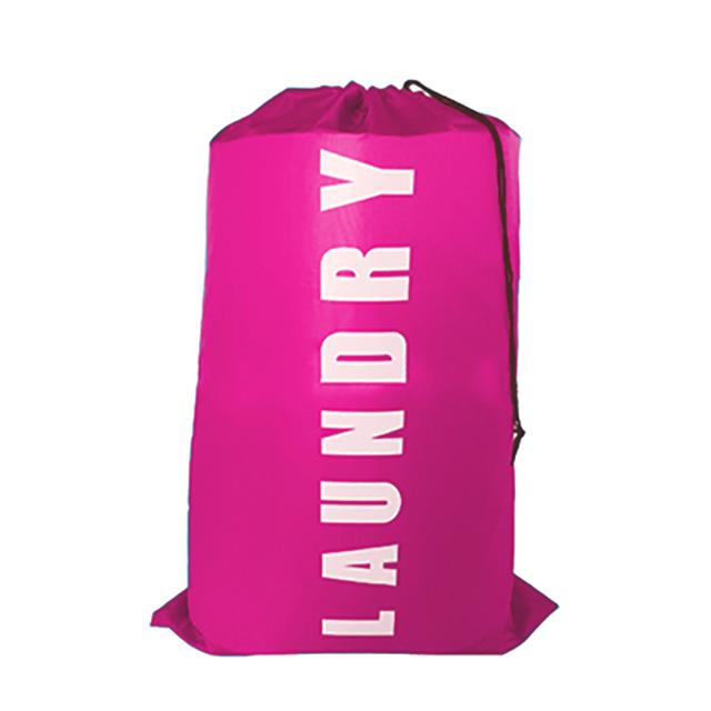 Smile Shape Nylon Laundry Bag Wash Me Travel Storage Pouch Machine Washable Dirty Clothes Organizer Wash Drawstring Bag
