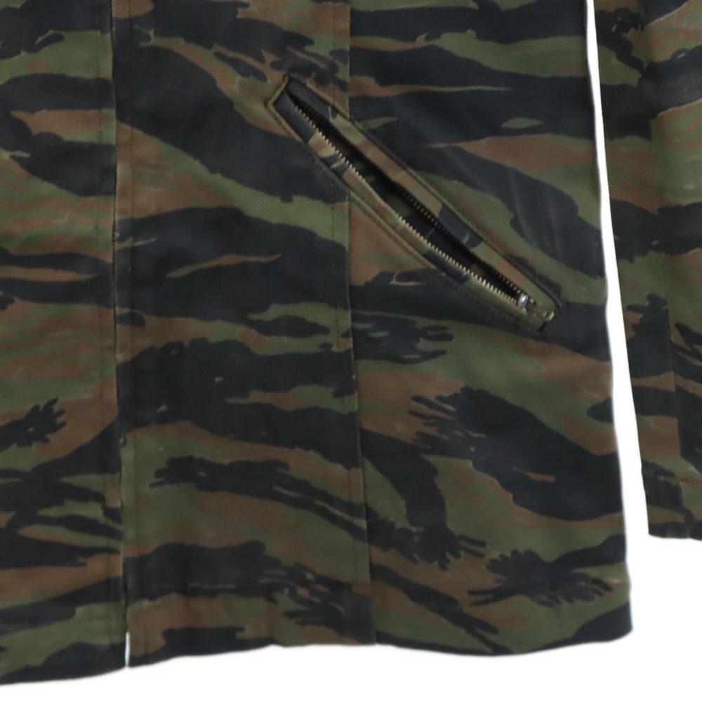 HYSTERIC Made In Japan Camouflage Pattern Military Jacket F Camouflage Women Used