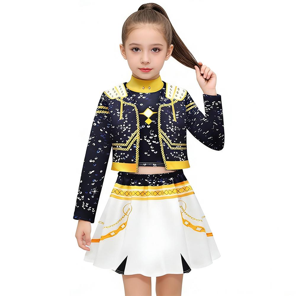 KPop Film Dämonenjäger Gleicher Stil Mädchenkleidung Kinder Halloween Cosplay Party Zoey Rumi Mira Kostüm Neu