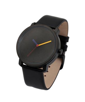[renoma Watch] Renoma Watch Unisex Leather Watch Black RE 210