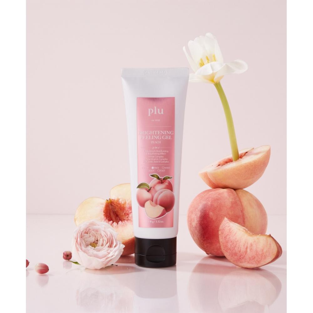 Plu Gezichtsbruinende Peeling Gel 100g Perzik