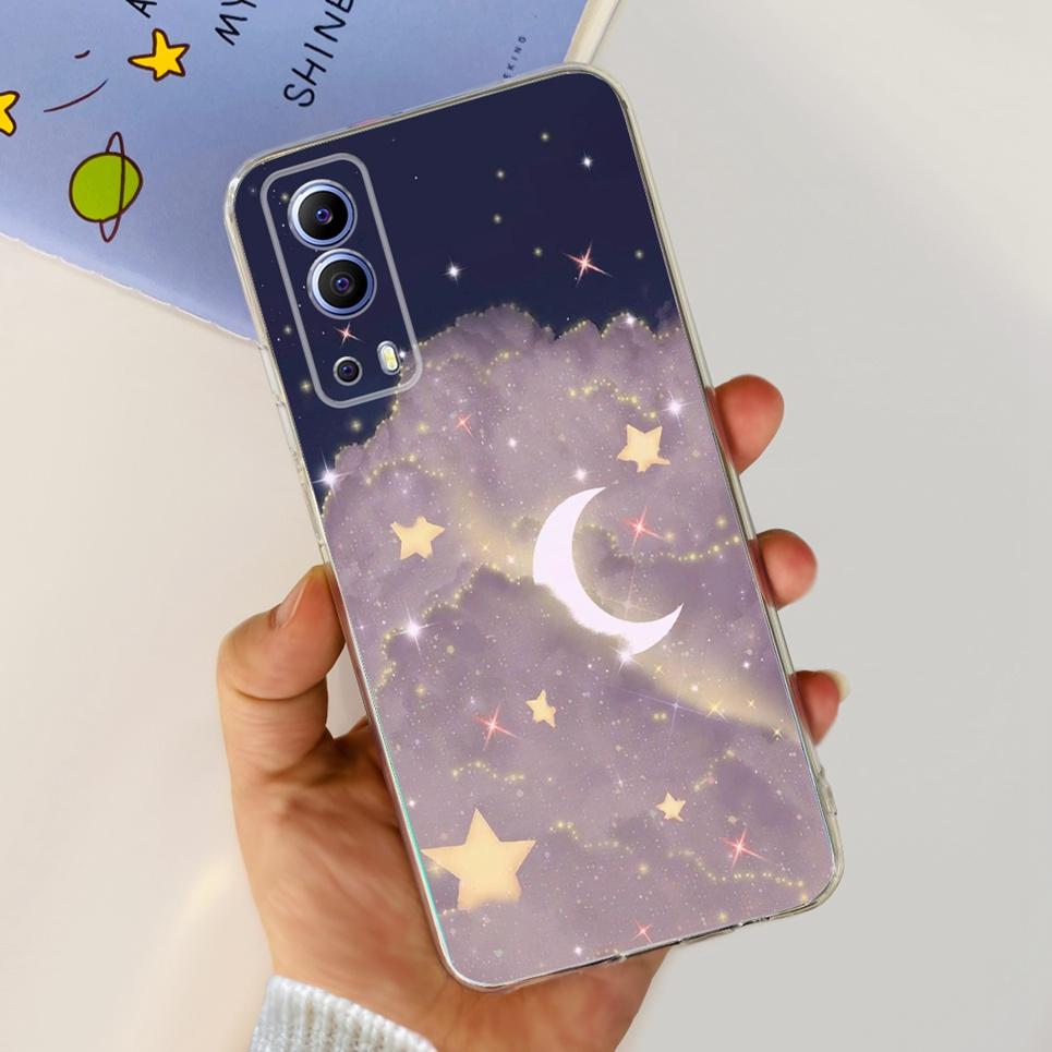 Für Vivo Y72 5G Y52 5G Y75s 5G Handy Maske Rückseite 2024 Neue Mode Stilvoll Klares Muster Hüllen Für Vivo V2041 2053 Weiche Hülle