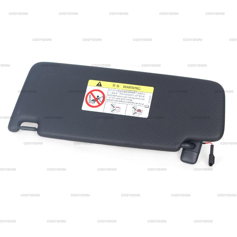 Car Front Sun Visor Panel With Makeup Mirror For VW Golf 7 2013-2025 Jetta MK7 T-Cross Passat B8 CC E-Golf T-Roc 5GG857551