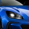 2PCS For Subaru BRZ GR86    2024 Car Headlight Protective Film Front Light TPU Sticker Transparent Accessories