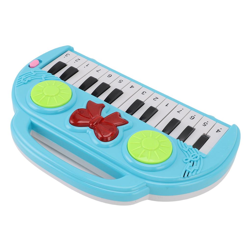 Baby Piano Keyboard Toy 14 Keys Educational Musical Instrument Toy for Toddlers Multifunctional