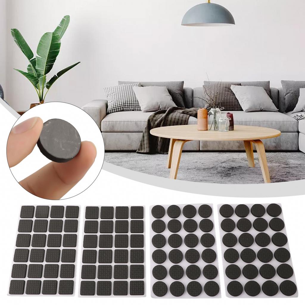 EVA Table mat Protection Pad Black Chair leg Furniture 96PCS DIY Floor protector
