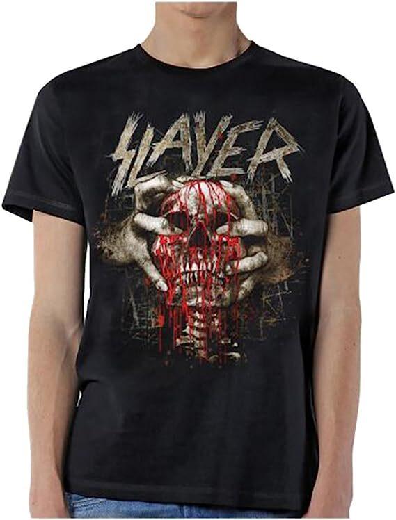 SLAYER Skull Clench T-SHIRT NEW S M L XL XXL official band merch XL