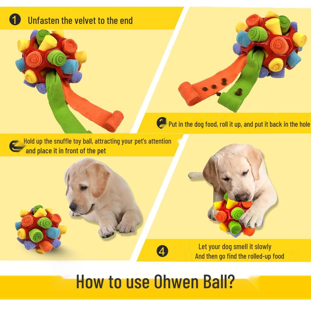 Pet Sniffing Ball: Bestseller Dog Sniffing Toy for Hiding Treats
