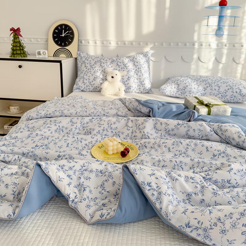 Yalu Sojabohnenfaser Doppellagige Mull Sommerdecke