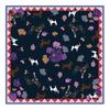 Low MOQ Custom Hand Rolled Twill Silk Scarf 100% Mulberry Silk Custom Digital Printed Women Bandana Headscarf Customizable