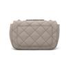 Tory Burch Tb-Willa Classic Double T Logo Solid Striped Quilted Logo Snap Goat Leather Handbag Shoulder Bag Women handbags Elephant-Gray 149682-082