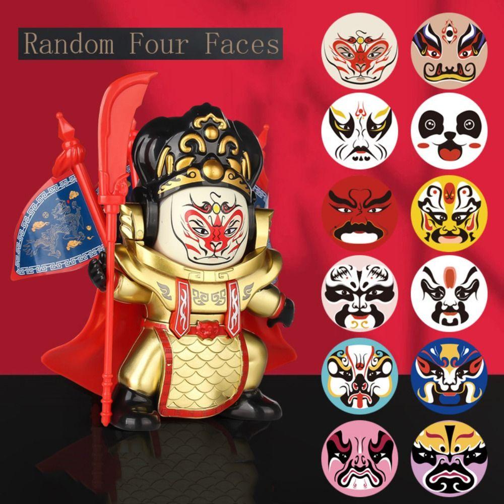 Face Change Opera Face Changing Doll Panda Opera Face Makeup Toy Face Changing Toy Kid Girl Boy