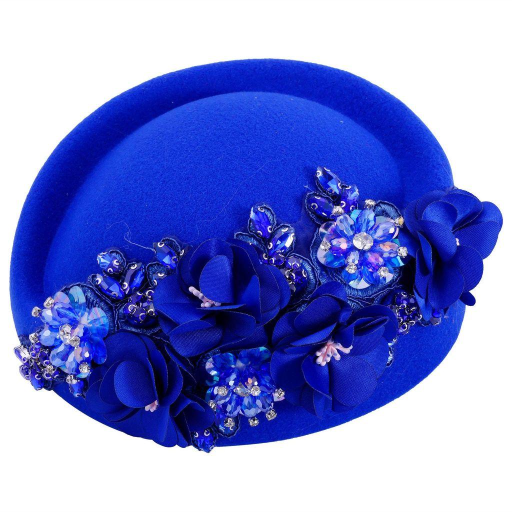 Vintage Ethnic Headwear With Polyester Fabric For Cultural Festival And Daily Use