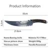 Handmade Kitchen Boning Knives Forged Chinese Cleaver Meat Fishing Knife Chef Slicing Cutter Tools