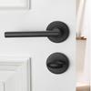 Stainless Steel Indicator Door Lock Nylon Plastic Stainless Steel Deadbolt  Dressing Room