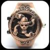 Luffy Franky Robin Pirate Japan Cartoon Animation Kid Finger Ring Watch Quartz Straw Hat Jewelry Gift Adjustable Silver Bronze Copper