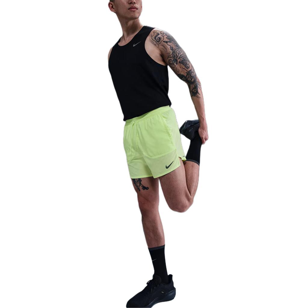Nike Dri Fit Sports Shorts Men's Yellow Green DM4756-701