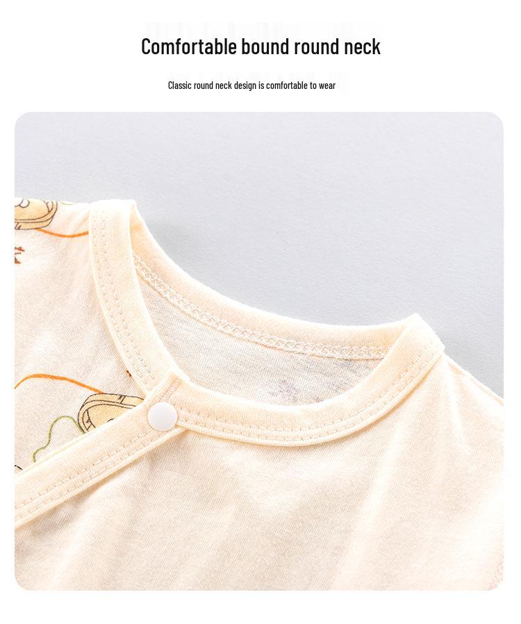 Tongtai Newborn Pure Cotton Baby Bodysuit - Spring/Autumn Jumpsuit Romper