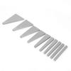 10pcs Angle Block Set Angle Gauge Machinist Precision Angle Calibration Tool 1 30 Degree