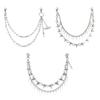 Pants Chain Punk Jeans Chain Wallet Jewelry Unisex Trousers Ornament Aesthetic Heart Wing Chain for Party/Daily Wear