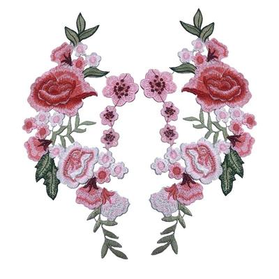 3D Flower Patch Embroidery Motif Collar Applique Sew On Patch Clothing Patching Tool DIY Handmade Unique Clothing Tools