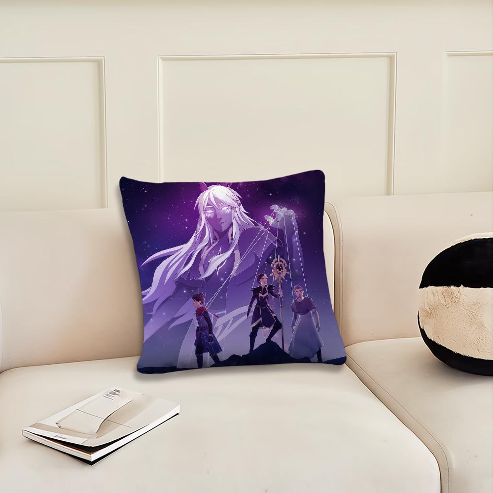 Cartoon The D-Dragon P-Prince Cushion Cover Pillow Cover Decoration Room Home Sofa Living Office Car Nordic Simplicity