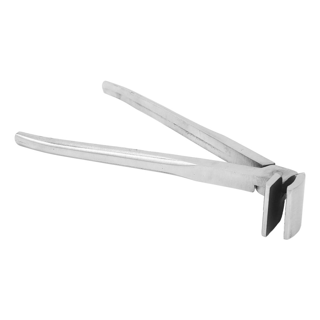 Lederhandwerk Gebogene Zange Starke Beißkraft Edelstahl Lederhandwerker Zange Klemme