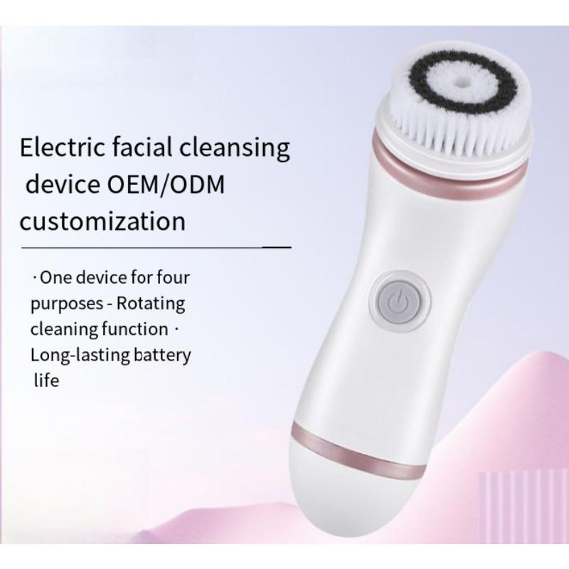 1SET Electric Cleanser Charging Household Multifunctional Rotary Cleaning Pore Portable Waterproof Face Brush