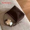 Wasserdichte Handtasche Wildleder Umhängetasche Große Kapazität Modische Damen Crossbody Tasche Koreanischer Stil Unifarbene Tragetasche Streetwear