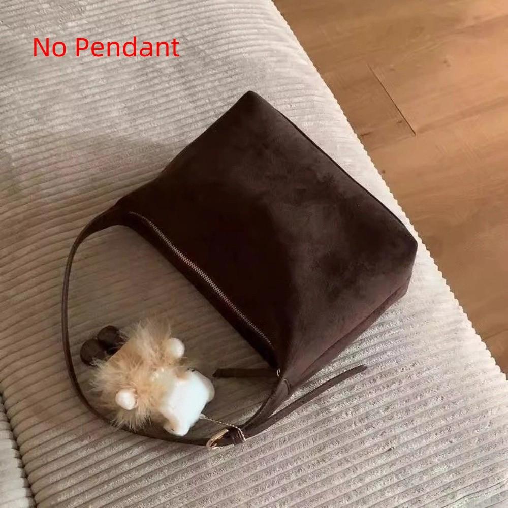 

Сумка-хобо, сумка-тоут большой вместимости, повседневная женская сумка через плечо, осень и зима кофейный