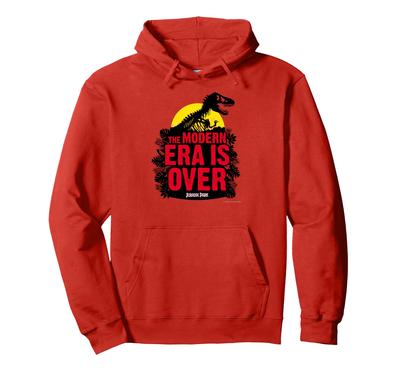Jurassic Park L'ÈRE MODERNE EST FINIE Sweat à capuche