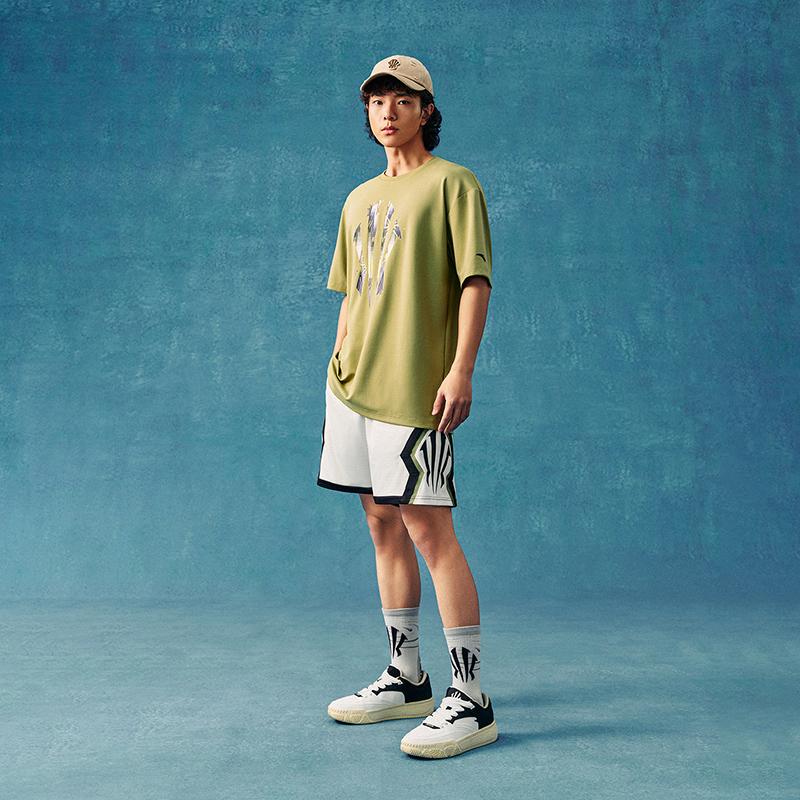 Anta T Shirt Unisex Mugwort Sun Green 972621107-3