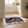 Singer O-Olivia Dean Floor Mat Flannel Door Mat Non-Slip Bedroom Living Room Home Decor