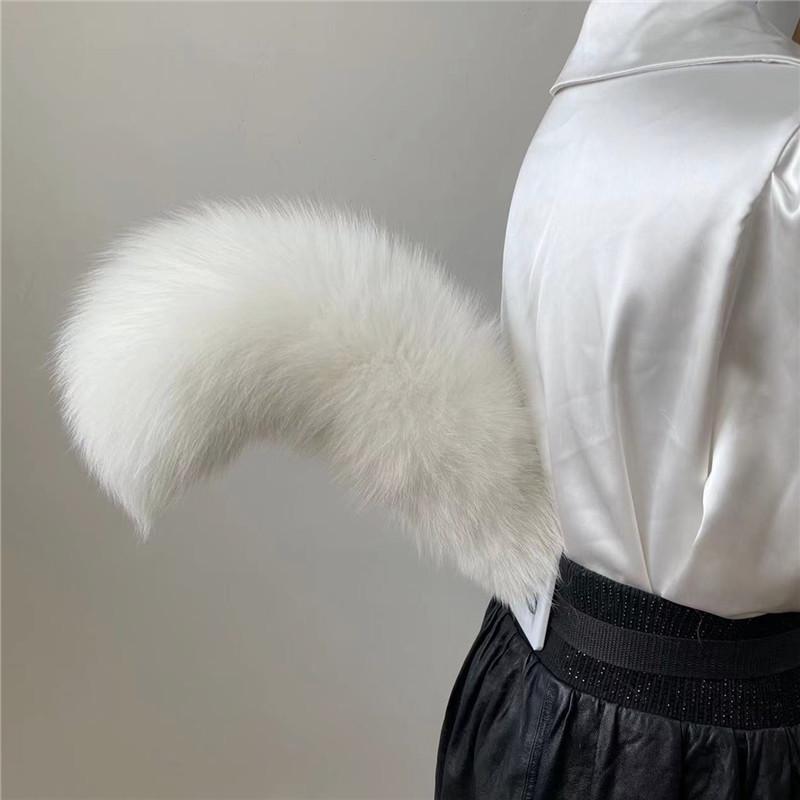 DIY liščí ocas jako rekvizita pro cosplay: Škádátko pro kočky, Dekorace na pas, Styling srsti