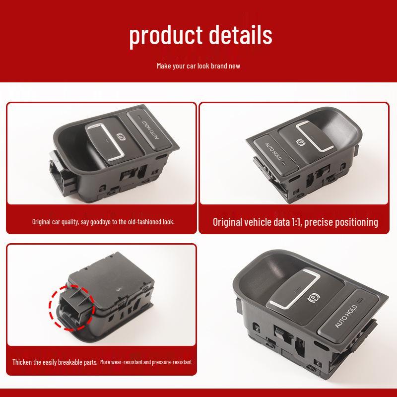 5N0927225A Handbrake Switch for Volkswagen Tiguan/Sharan: Parking Brake Button Replacement
