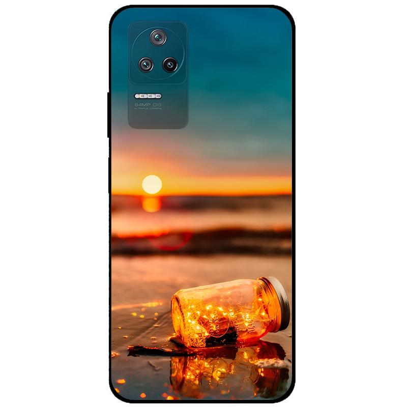 Cover for Xiaomi Poco F4 5G Case Black Soft Silicone TPU Phone Covers for Xiaomi Poco F4 Case 2022 Funda Bumper PocoF4 F 4 Coque