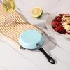 1Pcs Portable Omelette Pan Mini Nonstick Cast Iron Skillet With Handle For Induction And Gas Cooktops Children'S Breakfast Pot
