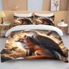 Lion Fox Horse Eagle Wolf   Bedding Set Duvet Cover 1 Duvet Cover 2 Pillowcases Adult and Child Bedding Set Luxury Holiday Gifts