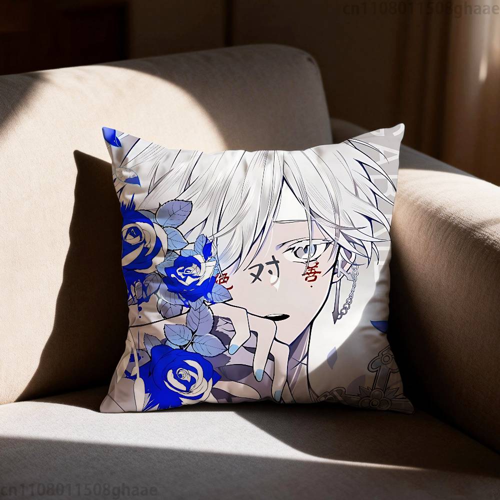 What In HELL Is Bad  Pillow Case Anti-dustmite Pillowcase Invisible Zipper Silky Short Plush Sofa Cushion Cover