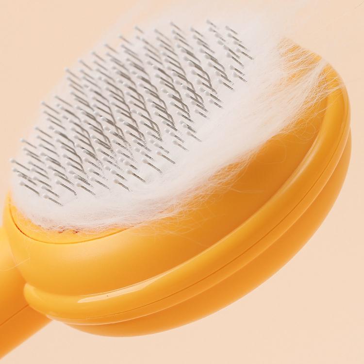 Self-Cleaning Eco-Friendly Pet Brush Cats Puppies Rabbits Deep Cleaning Washable Comb Massaging Hair Remover Slicker Shedding