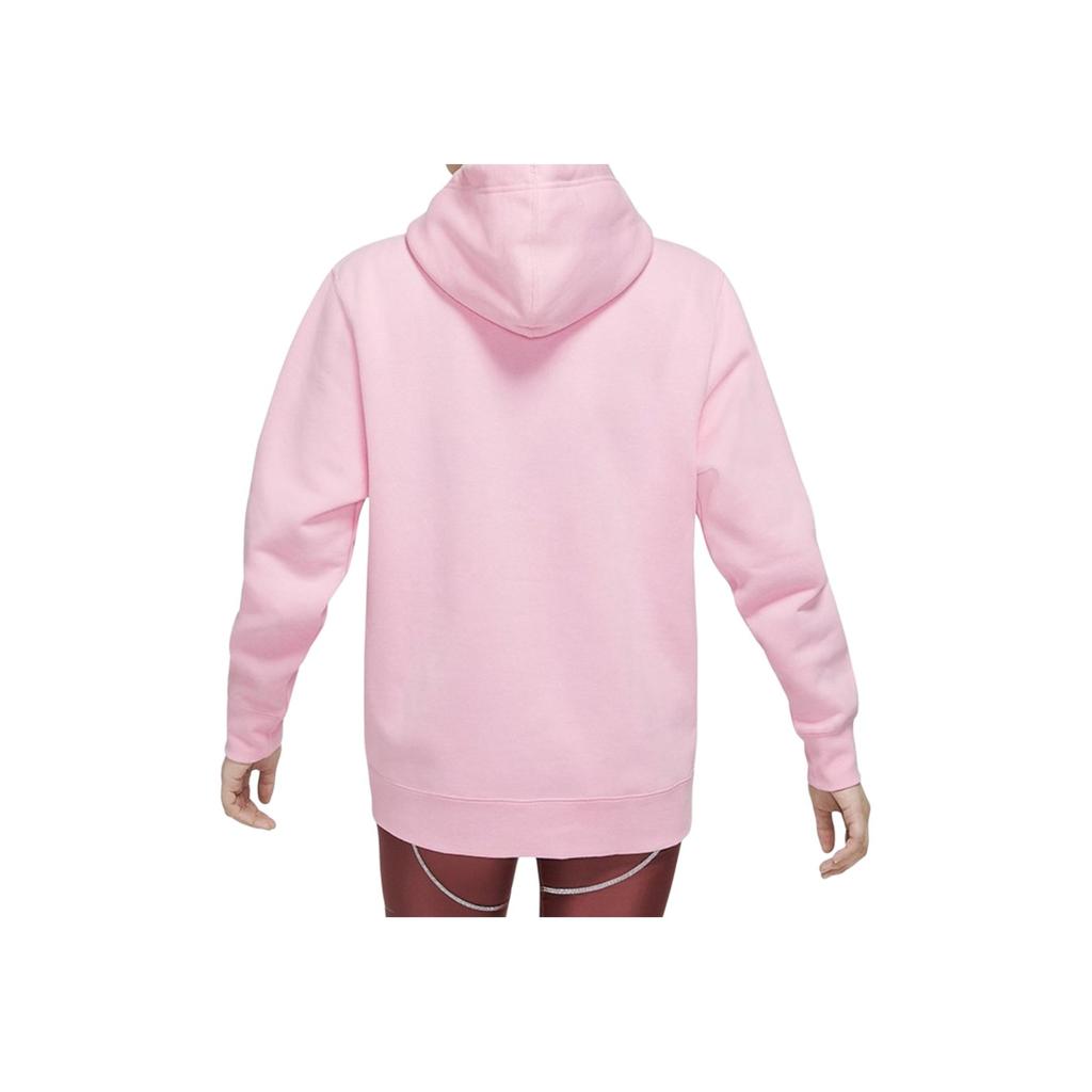Nike Logo Loose Fit Hoodie Women Hoodies Pink DA3192-636