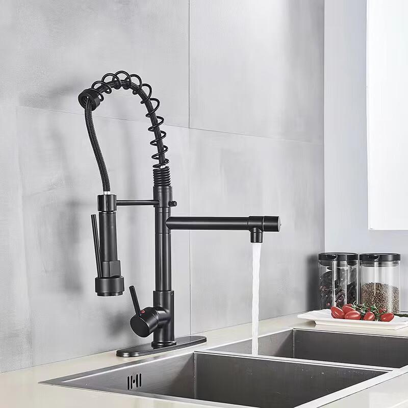 TLXT Kitchen Pull-out Hot & Cold Faucet