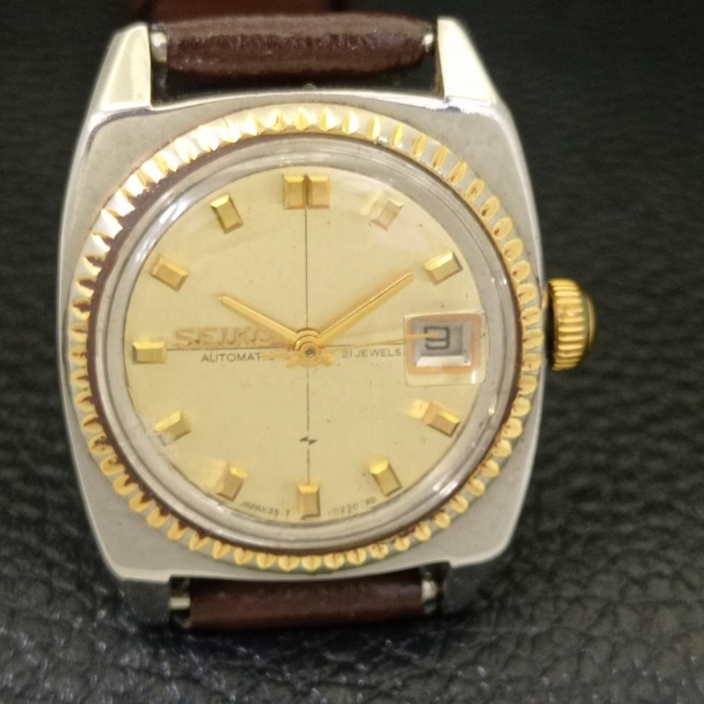 VINTAGE SEIKO 5 AUTOMATIC 2517B JAPAN WOMENS ORIGINAL DIAL WATCH a704239-1