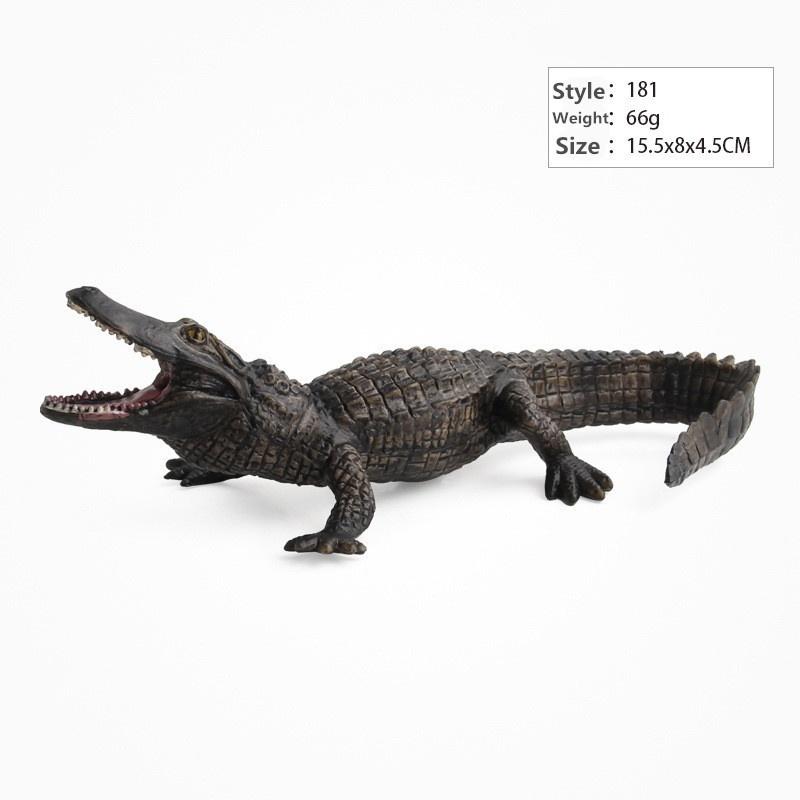 9 Style Home Decor Animal Plastic Series Play Toys Simulation Animal Crocodile Model